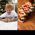 Ed Sheeran Instagram - Our very own toastie expert has decided to step in 🥪🎄 x #EdSheeran #Leftovers #EasyRecipe #ChristmasLeftovers #Toastie