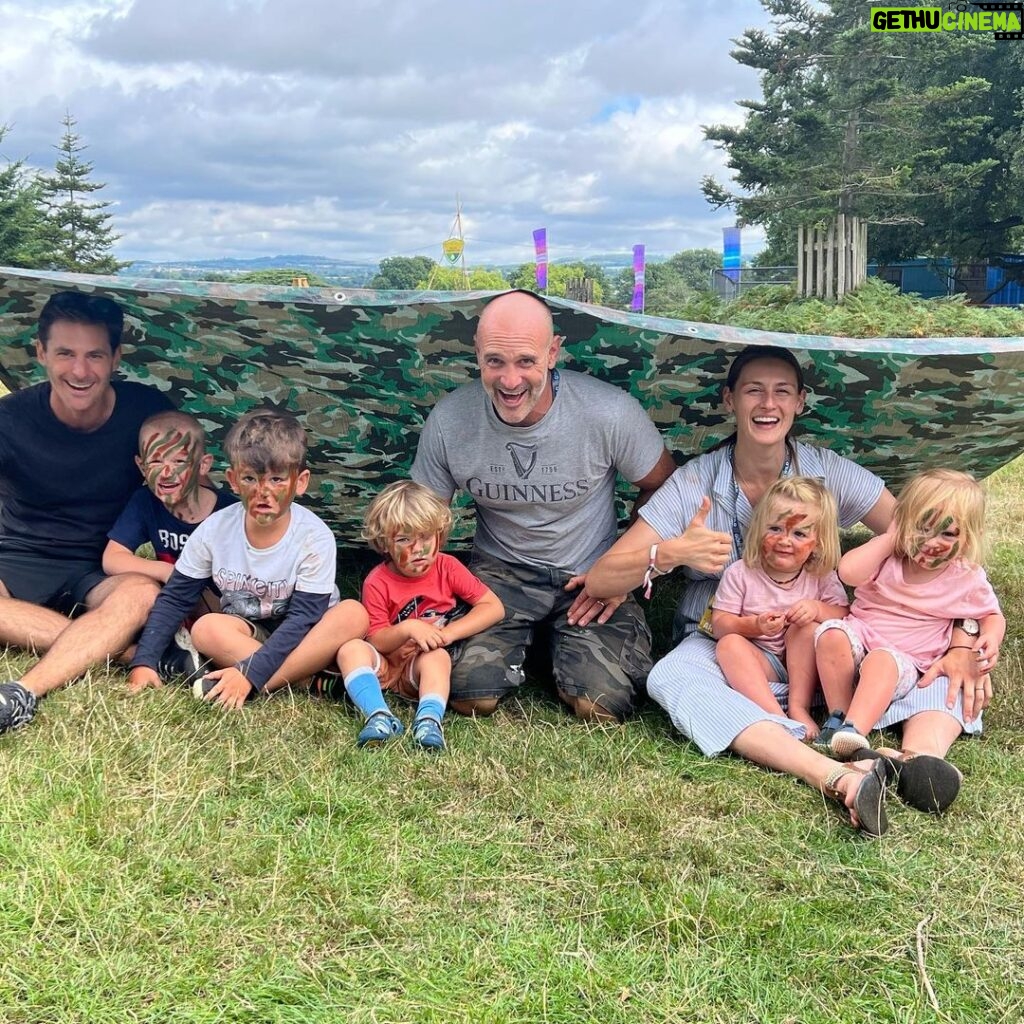 Ed Stafford Instagram - I have to hand it to Bear. This is the best family festival I’ve ever been to. Smashed it. Thanks to everyone who came down to hear me speak - such a positive vibe. About to go onstage with @laurabingham93 in the speakers’ tent ⛺️ #festival #familyfestival @beargrylls @sherlockfilms Gone Wild Festival Devon