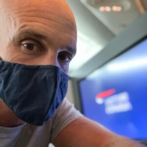Ed Stafford Instagram - Home time ✈️🥰. 8 hours from LHR. @laurabingham93