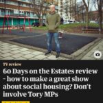 Ed Stafford Instagram - “Gentle to the point of diffidence” 🤣 the @guardian article and the one in the @telegraph have been positive on the whole. Thank you to everyone who has messaged me about the show. It was a difficult subject to tackle - so easy to get it wrong tonally - but important as so many of the people I spent time with feel forgotten and overlooked. Link to article in bio 👍🏻 Birmingham next Sunday. @channel4 9pm #estates #60days United Kingdom