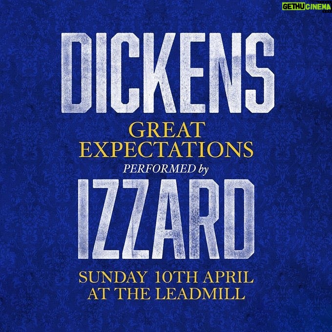 Eddie Izzard Instagram - 🚨 Wunderbar+ tomorrow @Leadmill is sold out Grab the last tickets for Great Expectations Sunday 3pm here - leadmill.co.uk/event/eddie-izzard-great-expectations-by-charles-dickens/ - The Beekeepers #wecantloseleadmill #dickens #eddieizzard #sheffield #wunderbar