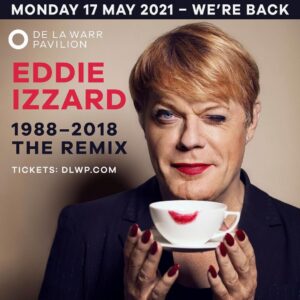 Eddie Izzard Instagram - Live @delawarr Bexhill
- The Beekeepers