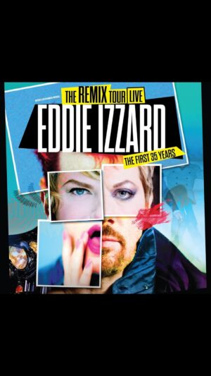 Eddie Izzard Instagram - People of the United States and Canada!  I’m touring The Remix standup show this Sept - Nov.  It will include a remix and re-imagination of some of my favourite material from my first 35 years of comedy.  Pre-sale tickets are available at 10 AM local time.  Passcode: “BEES”.  Go to www.eddieizzard.com/en/shows to find a show in your city.  #EddieIzzardRemixTour