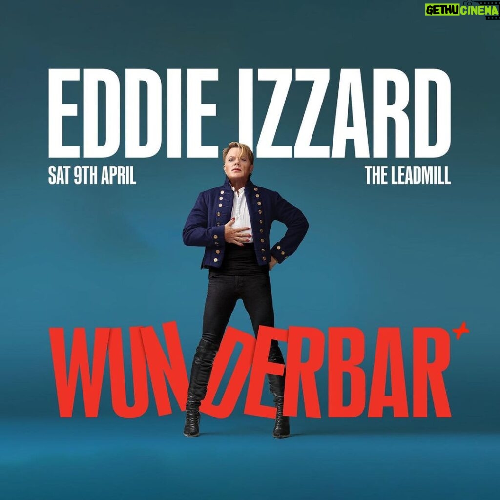 Eddie Izzard Instagram - 🚨 Wunderbar+ tomorrow @Leadmill is sold out Grab the last tickets for Great Expectations Sunday 3pm here - leadmill.co.uk/event/eddie-izzard-great-expectations-by-charles-dickens/ - The Beekeepers #wecantloseleadmill #dickens #eddieizzard #sheffield #wunderbar