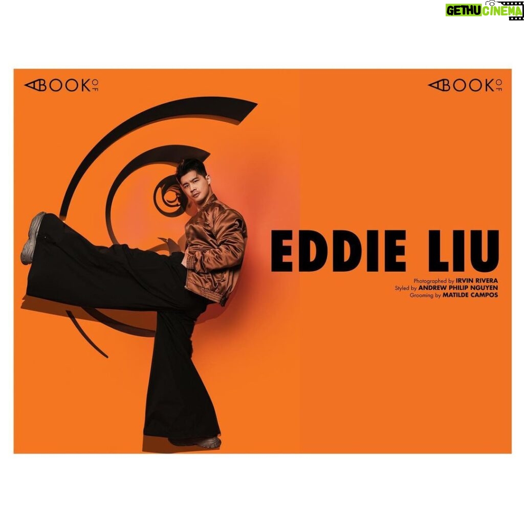 Eddie Liu Instagram - My feature with @abookof is out now. Thanks for the chance to talk about @cw_kungfu, @chopinmovie, acting things, and life things. You can check out the interview from a few months ago in my bio and in the link below. Scroll through to see me do activities in these roomy pants. Thank you to the team Photography + Interview @graphicsmetropolis Editor @seelykatz Fashion Styling @lil_saigon Grooming @tildebymatilde #ABookOf #EddieLiu @wolfkasteler https://www.abookof.us/nextchapters/eddie-liu