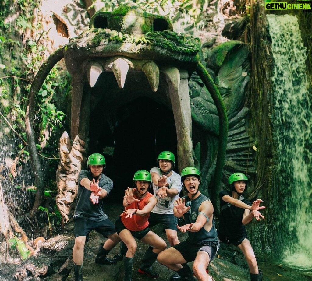 Eddie Liu Instagram - I LIVE, I DIE, I LIVE AGAIN ⚙️☠️🔥 Thank you @atv_greenbaliadventure for the jungle adventure 🙌🏼 Ubud