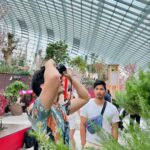 Eddie Liu Instagram - The @cw_kungfu gang does Singapore. Thank you to @stb_sg for a delicious day as well as @gardensbythebay @sinpoporestaurant @druggists_sg @visit_singapore #SingapoRewards @rwsentosa #VanGoghatRWS #RWSMoments @nutmegandclove