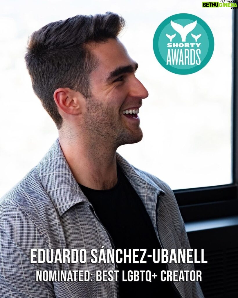 Eduardo Sanchez-Ubanell Instagram - 😱 I'm nominated for a Shorty Award!! Voting starts TODAY (link in bio), and you can vote every day for all your favorites! Thank you @shortyawards and congrats to all the other nominees! Now... let's win this! 🏆#shortyawards 📸 by: @richardtamayo San Francisco, California