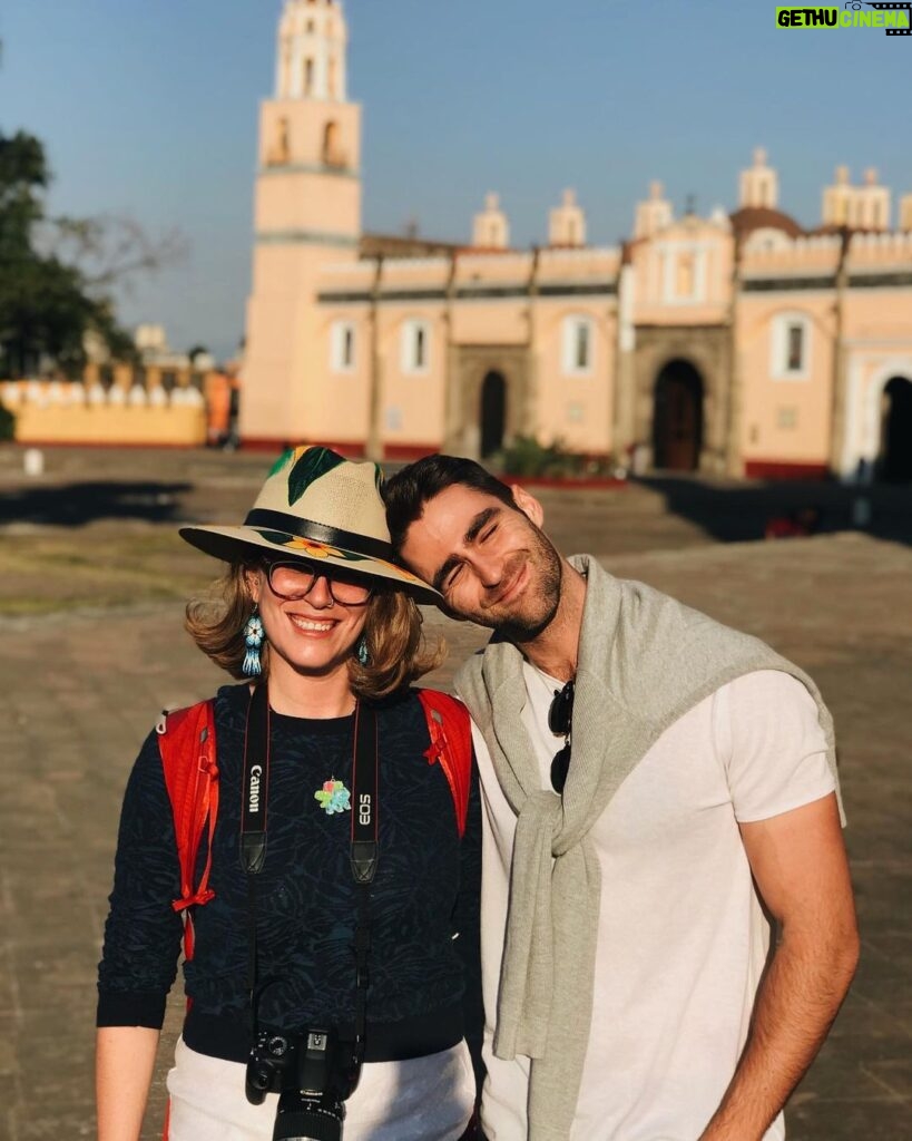 Eduardo Sanchez-Ubanell Instagram - Exploring Cholula...turns out it’s not just a hot sauce! 🌶🤷🏻‍♂️ Cholula Pueblo Mágico