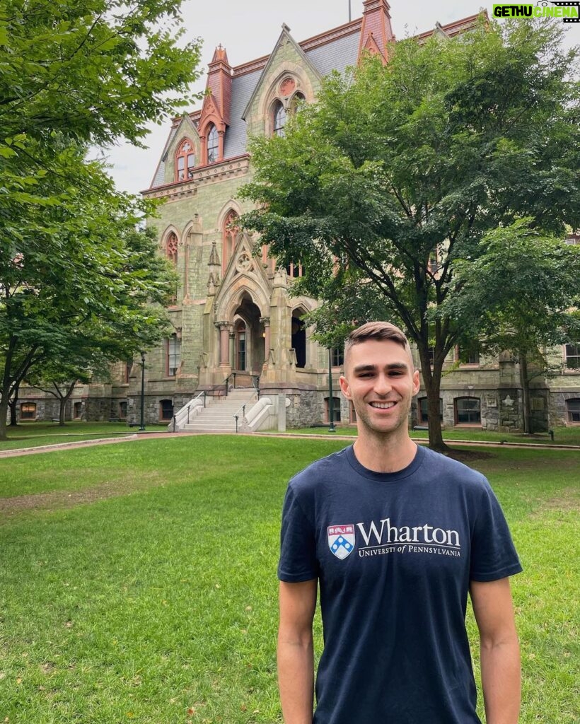 Eduardo Sanchez-Ubanell Instagram - After 8 years in California, I'm excited to share that I’ve moved to Philadelphia to pursue an MBA at The Wharton School at the University of Pennsylvania. I’ll be attending as a Joseph Wharton Fellow, with a partial scholarship. I couldn’t be more excited for this opportunity to learn and grow at one of the best business schools in the world. 📚 I want to thank everyone who helped me through the application process: my incredible parents, my recommenders Ben Lamson and Sara Snyder, and my amazing boyfriend Joseph Steward (who stayed up late the night before the Wharton deadline to help me finalize my application). 🙏 Incredibly excited for this next chapter. Hit me up if you’re in the Northeast! #whartonbound
