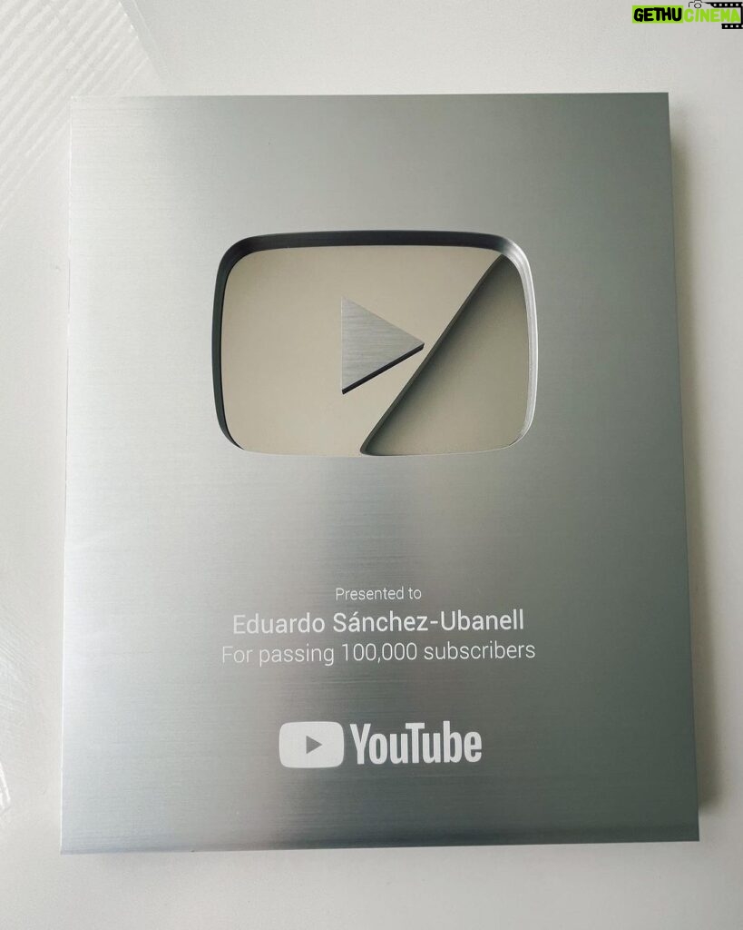 Eduardo Sanchez-Ubanell Instagram - We hit 100,000 subscribers on YouTube!! 🥳🙏💃 Ever since I can remember, I’ve loved making videos. Growing up, I would film space adventures (starring my sister and our dog) with our parents’ VHS video camera. 🚀 📹 That passion continued throughout my life, which led me to study Film/TV production at USC. Once in the working world, I started my channel as a fun outlet to keep the creative juices flowing. It’s been an incredibly fun (and challenging) journey and I’m thankful for everyone who has shared in and supported it. ¡Muchas gracias tíos!🙏🏆🎉 San Francisco, California
