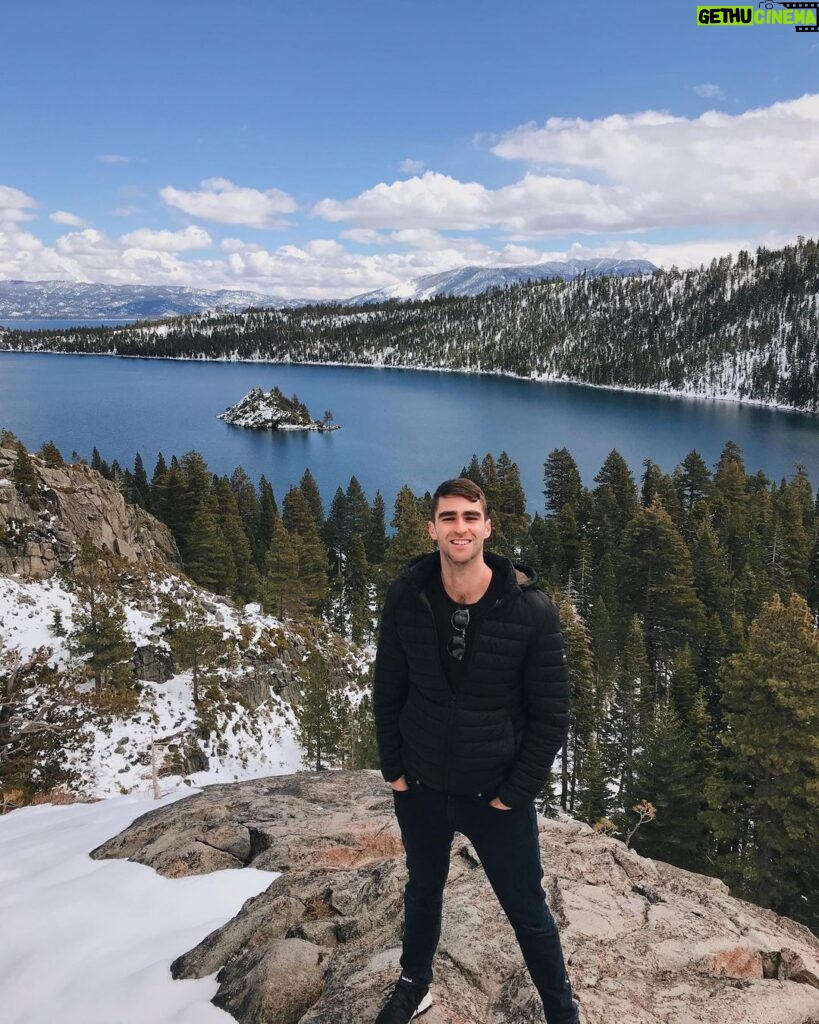 Eduardo Sanchez-Ubanell Instagram - enjoying some ice-olation ❄️ Emerald Bay, Lake Tahoe