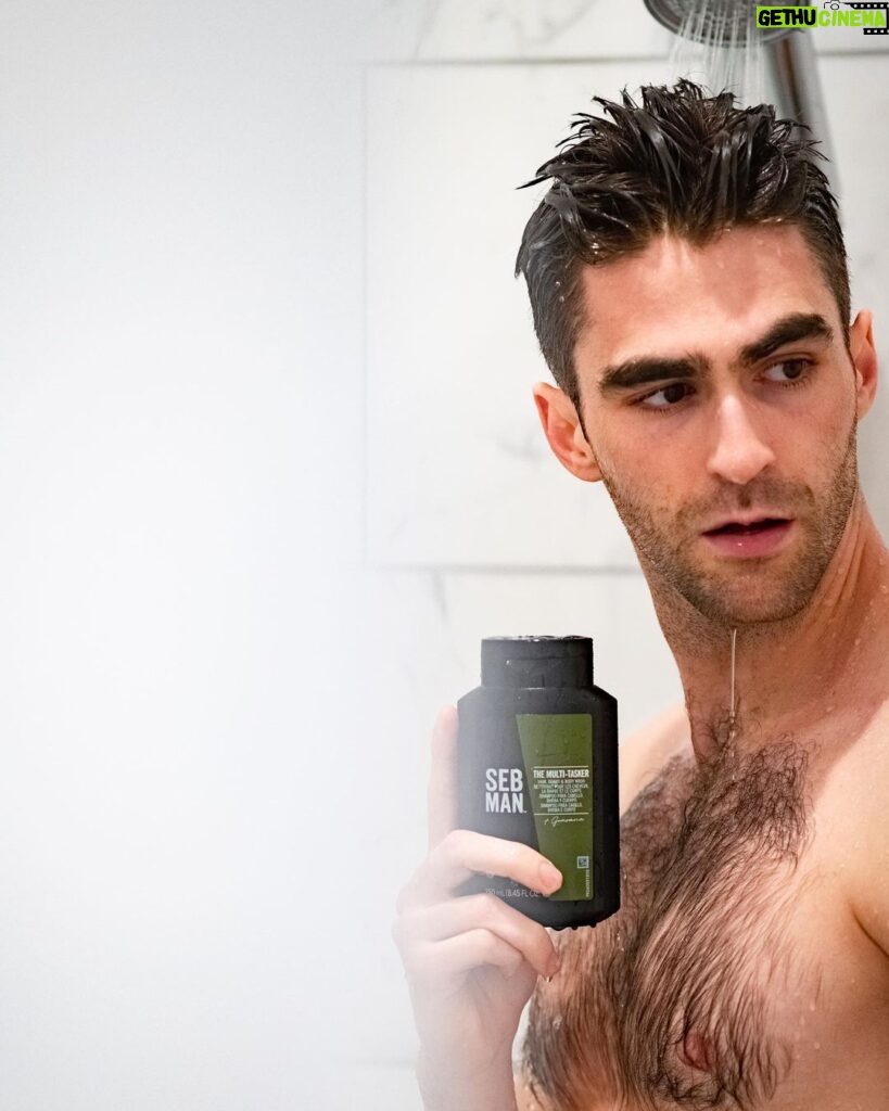 Eduardo Sanchez-Ubanell Instagram - Rub-a-dub-dub! 🧼 Need to get clean? @sebmanofficial has amazing men's care products like their "Multitasker" beard, hair and body wash. It's made with guarana extract, bergamot and pink pepper so you can get clean and smell great 😘 #sebman #undefinable #ad San Francisco, California