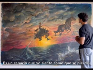Ektor Rivera Instagram - Le hice cambios a ‘El Nacimiento’. Miren el resultado y déjenme saber qué les parece. 
-
I made some changes to this painting. I wasn’t completely satisfied. Take a look at the result and let me know your thoughts. 🎨