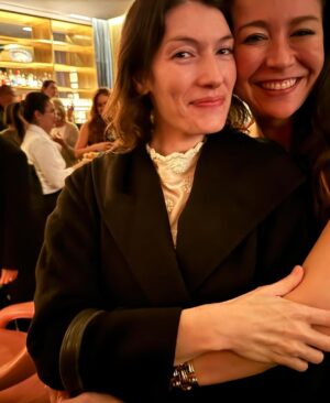 Elizabeth Chai Vasarhelyi Instagram - @nyadmovie premiered in theaters last week on October 20th.  It will continue to play this week on the big screen worldwide until it debuts on @netflixfilm November 3rd. There have been many special moments especially as we’ve been working on this film for over three years and it’s our “narrative feature” (fiction) debut. With al the suffering in the world it’s been hard to find the words or motivation to share these moments as there are CRITICAL events and issues  right now both here and abroad. That said, @nyadmovie is based on the true story of Diana Nyad who woke up at 60 and realized that while the world thinks it’s done with her - she’s not done. Nyad goes on to attempt her dream swim the 110 miles from Cuba to Florida. Working with Annette Bening, Jodie Foster, Rhys Ifans, Chris Tellefsen @jakebraver @claudiomirandadop @alexandredesplatofficial @jimmychin many of whom are parents to daughters and understand the importance of this story.  It’s been a privilege working with all of you. Thank you. And the cake is the brainchild of @ccpanos 🙏♥️🙏