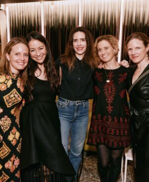 Elizabeth Chai Vasarhelyi Instagram - @nyadmovie premiered in theaters last week on October 20th.  It will continue to play this week on the big screen worldwide until it debuts on @netflixfilm November 3rd. There have been many special moments especially as we’ve been working on this film for over three years and it’s our “narrative feature” (fiction) debut. With al the suffering in the world it’s been hard to find the words or motivation to share these moments as there are CRITICAL events and issues  right now both here and abroad. That said, @nyadmovie is based on the true story of Diana Nyad who woke up at 60 and realized that while the world thinks it’s done with her - she’s not done. Nyad goes on to attempt her dream swim the 110 miles from Cuba to Florida. Working with Annette Bening, Jodie Foster, Rhys Ifans, Chris Tellefsen @jakebraver @claudiomirandadop @alexandredesplatofficial @jimmychin many of whom are parents to daughters and understand the importance of this story.  It’s been a privilege working with all of you. Thank you. And the cake is the brainchild of @ccpanos 🙏♥️🙏