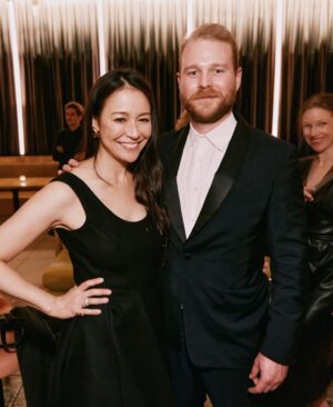 Elizabeth Chai Vasarhelyi Instagram - @nyadmovie premiered in theaters last week on October 20th.  It will continue to play this week on the big screen worldwide until it debuts on @netflixfilm November 3rd. There have been many special moments especially as we’ve been working on this film for over three years and it’s our “narrative feature” (fiction) debut. With al the suffering in the world it’s been hard to find the words or motivation to share these moments as there are CRITICAL events and issues  right now both here and abroad. That said, @nyadmovie is based on the true story of Diana Nyad who woke up at 60 and realized that while the world thinks it’s done with her - she’s not done. Nyad goes on to attempt her dream swim the 110 miles from Cuba to Florida. Working with Annette Bening, Jodie Foster, Rhys Ifans, Chris Tellefsen @jakebraver @claudiomirandadop @alexandredesplatofficial @jimmychin many of whom are parents to daughters and understand the importance of this story.  It’s been a privilege working with all of you. Thank you. And the cake is the brainchild of @ccpanos 🙏♥️🙏