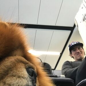 Elizabeth Chai Vasarhelyi Instagram - Here we go… happy Father’s Day to one hell of an / a: Easter egg dyer, cat ear sporting, child exhausting, gladiatorial, bear teasing, ice cream stealing, mug face making, mochi loving, construction working, unicorn onesie guitar playing hunk of a dad (partner!) @jimmychin we love you even when you strike a pose. ♥️♥️♥️♥️♥️