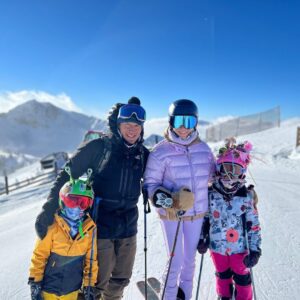 Elizabeth Chai Vasarhelyi Instagram - HNY from #barney and @jimmychin and our alien flower progeny …. Mask up svp