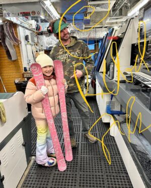 Elizabeth Chai Vasarhelyi Instagram - @rebelgirls who knew a pair of your epic @rebelgirls skis would inspire M (and her sidekick J) to stick #corbetscouloir … are you kidding me!!! Here’s humble thanks to Gracie and Tia!!! and to @jimmychin @rebelgirls @thenorthface @coalitionsnow the… OG @robdski @jody_deychen jody_deychen @joannajbaker @rivermonsterrs @jacksonhole and Steven, JP and soo many compadres and sister wives ♥️♥️♥️💕❤️♥️♥️♥️ scroll through it’s probably worth it!!!