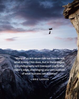 Elizabeth Chai Vasarhelyi Instagram - Friends I'm so excited to say that @jimmychin gorgeous photo book debut is in stores now. Long overdue I'm so proud of this work and the opportunity to hear some of the stories behind his most iconic images. It's 20 years of transcendent work that documents this life on the edge that Jimmy created for himself (before I came along with the kids and blew everything up) - there and back again: photographs from the edge. Link in bio!