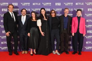 Elizabeth Chai Vasarhelyi Instagram - It takes a team! Thank you @britishfilminstitute for a wonderful evening at #LFF.