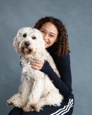 Ella-Rae Smith Instagram - five years of Pippin 🎂 happy birthday bestie 🐩🤍