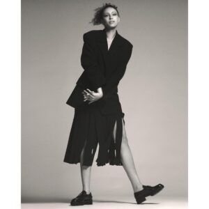 Ella-Rae Smith Instagram - @overduemagazine 🖤

shot by @andrewkimber_ 
styled by the legendary @justinplz 
art direction - @_bellakoopman 
hair - @_uchinokura_hair 
makeup - @azusa_matsumori 
overdue assistants @maria_solovay @350jam 

@pinnaclepruk