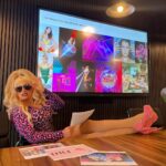 Ella Vaday Instagram - Working hard or hardly working?! 😂 …1 week until Fitti! 💪🏼💗 Comment below if you have signed up to be an early bird 👀 Link in Bio