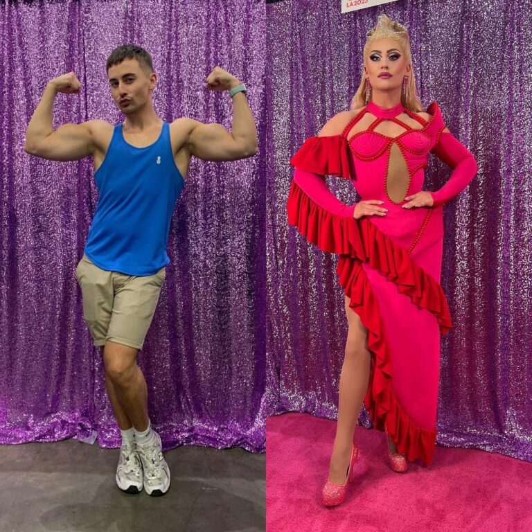 Ella Vaday Instagram - #transformationtuesday @rupaulsdragcon edition.