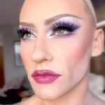 Ella Vaday Instagram - Green Eyed Monster 👀 30°c day in the protection of an air conditioned hotel room before heading out for @mkpridefestival !! ✨ wearing @solotica Aquarella Bahia Green #gifted & @eldorafalseeyelashes Fairy Dolly double stacked