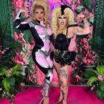 Ella Vaday Instagram - @rupaulsdragcon DAY 2 Had lots of lovely visitors, and of course the mothership! My mum had the best time meeting lots of fans, I swear she’ll have her own drag mums booth next year haha Also went and got a picture at the @breastcancernow booth , a cause very close to my heart