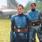 Ellen Hancock Instagram - When I was a little kid I used to watch the original Star Wars trilogy on VHS. I preferred the un-remastered version where you could still see all the early special effects. There was something about the searching in Luke Skywalker’s heart… and this over-arching beckoning of good versus evil… the power of the force… it spoke to my little nerd heart. When the Mandalorian came out a few years ago all that excitement came back to me. I watched every episode in season 1 twice without even thinking about it. It captured everything I loved about Star Wars and added a Grogu cherry on top. I was hooked. So when I tell you I almost died when I realized I’d be wearing this body armor… I’m not joking. I keep wanting to say it was a dream come true but to be honest it was beyond my wildest dreams. I can’t wait to tell you more about my experience but for now watch Chapter 22 and look out for meeee. Thank you so so so much to everyone who has been messaging and commenting and posting screenshots and such you’re all as nerdy as me and I love to see it 😂💙 #thisistheway • @themandalorian