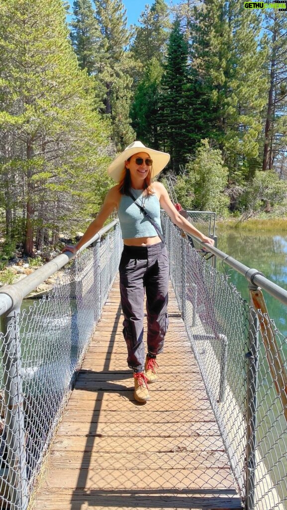 Ellen Hancock Instagram - Had an amazing day trip exploring Lake Tahoe and Fallen Leaf Lake ✨🌿 A little hiking and of course a stop at Emerald Bay 😍