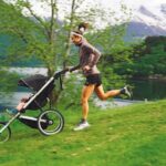Emelie Forsberg Instagram - The benefits of running with a stroller? 1 for me; To bring my little ones! Since my little girls where a couple of months they have been joining me on some runs. I think because I'm so happy to bring them along, and that I do it pretty often so they are used, they love to be in the stroller. We often talk about what we see, or they just take a little rest. ❤️ To bring snack can be a lifesaver too especially if they are not used to go in the stroller! #bringyourlife @thule_family