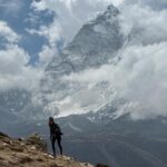 Emelie Forsberg Instagram - We've moved our way up the valley and now have spent some days in the little village Periche! I try to train as good as I can in preparation for the approaching races, but running at 5000 m is hard 🤣 Our girls are so patient to follow us on this adventure, all respect to them ❤️
