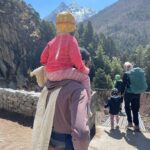 Emelie Forsberg Instagram - We've moved our way up the valley and now have spent some days in the little village Periche! I try to train as good as I can in preparation for the approaching races, but running at 5000 m is hard 🤣 Our girls are so patient to follow us on this adventure, all respect to them ❤️