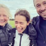 Emilia Clarke Instagram - What could match the profound existential terror of another birthday? Jumping out of a goddamn plane is what. 😎 #whosaysyoucanonlyflydragons? #freeeeeeeeeefaaaalllliiiinnnggggg #🥳 #myfacialexpressionstellyouallyouneedtoknow #mymothermyhero #birthdaybluestakeapunch Thank you Hinton Sky Diving for the most exhilarating experience of my life! Hinton Skydiving Centre