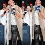 Emilia Clarke Instagram - Just what you always wanted...more photos of my GULLET! (Must learn to stop yelling so loud when being photographed/in public/in life) We only went and turned on the Covent Garden christmas lights! I have never been so ready for Christmas so early in all my life, and I ain’t complaining. (Clearly I’m just YELLING) @lastchristmasthemovie got us all in the festive mood... santa. Over to you. #ifyourehapoyandyouknowitopenyourgob #emmatmyspiritualguide #❤️ #☃️ #🤩 Not forgetting my stella glam team making me look like snoop dog himself... @earlsimms2 @kaymontano @petraflannery @chloebeeneystyling #🏆 #😍