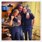 Emilia Clarke Instagram - Reunions never looked this hairy. #anyexcuseforamomoasandwich @prideofgypsies #birthdaybonazaparttwo