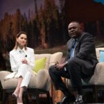Emilia Clarke Instagram - And then she spoke. I had the great privilege and honour of being a key note speaker at @dreamforce being interviewed by the wonderful, kind, thoughtful, impressive man that is Bennet Omalu. We get into brain injury recovery, @sameyouorg, life the universe and how to be pathologically hopeful. It’s quite the journey. Link in my bio to watch!! #thisiswhatbraininjurylookslike #proudaspunch #dreamforce2019 #loveyourbrain #gettingridofstigmaandsilence #❤️ #🙏🏻