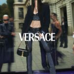 Emily Ratajkowski Instagram - 💜VERSACE SS23 💜 There really are no words. Thank you @donatella_versace for this incredible honor. Being the face of @versace has always been a dream of mine and I had to continually pinch myself on set to make sure I was actually there! @donatella_versace you are a wonderful friend and I feel so lucky to know you and to work with you. Thank you to the brilliant team of v special folks @versace and of course @mertalas @macpiggott @piergiorgio and @kjeldgaard1. Adore you all.