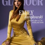 Emily Ratajkowski Instagram - thank you @glamouruk 💞 by @agataserge