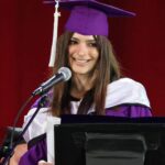 Emily Ratajkowski Instagram - CONGRATULATIONS CLASS OF ‘23! 🎓 what an honor! thank you so much to President Raab and Hunter College for having me today. 💜