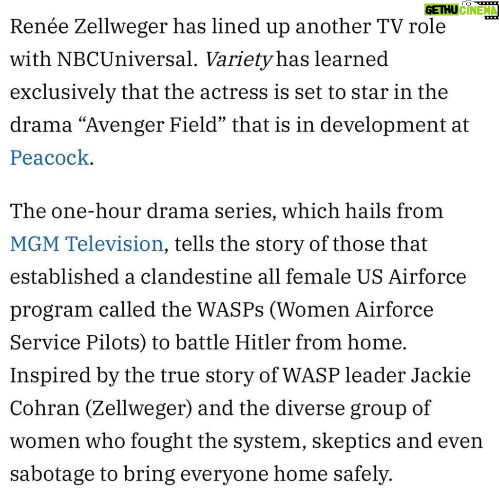 Emily Rose Instagram - FINALLY! To say we have been waiting to tell everyone about this is an understatement. This show has been the seed of an idea in my dear friend @jillmurraynorth s mind for years. One day at a comic-con hotel restaurant in Belfast, we sat and ate. She caught me up on what she was up to, and casually mentioned this show that she had been thinking about. Long story I can share another time, but back in the states she showed me all of her research and I was hooked. I was hooked on Jackie Cochran, I was hooked on these Black and white photos that stared back at me, saying tell our story! “We are moms, we are girlfriends, we are teenagers, we are woman…. we are PILOTS, and we want to bring our men back home from war.” Jill & I, with help from my wonderful managment team, formed a pitch, rehearsed the brains out of it, worked with some other wonderful collaborators, and had the wonderful opportunity to tell Renee Z about it — and she was hooked as well. We have been working on this show, before Mercy was even a thought, and finally today — we get to officially say it’s in development at Peacock. I’ve always loved collaborating, sometimes to the frustration of my producers :) But now I know why. Because I love to create. And I can’t wait to bring these ladies and their stories to life, with such an incredible, talented group of women. @feliciadhen1 #susannawhite @big.pic.co @tolucapictures are all incredible! So much work behind us, and still so much to do - but it’s work I love doing. Thanks @jillmurraynorth for trusting me to partner with you on this. #herewego #theireyeswereonthestars