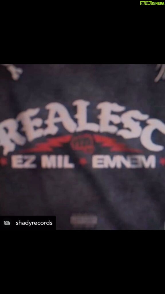 Eminem Instagram - #Repost @shadyrecords ・・・ #REALEST in the business!! @ezmil x @eminem collab just launched in the new Shady store - link in bio
