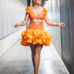 Emma Kimiläinen Instagram - The look and the energy last Sunday was. 🔥 Tomorrow we will be playful, fast, energetic but elegant. This week's dance is quickstep, and our song is a quickstep version of the George Michael's Careless whisper (one of my favourite songs)! Remember to vote for no 5! (Link in bio) 😘 📷: @yakarohoo ☀️: @tanbylotta 💄: @miia_ollula 💇‍♀️: @butik.helsinki 👗: @tanssiitahtienkanssa garment design / dressmakers #mtvttk #ttk #tanssiitähtienkanssa #mtvkatsomo #mtv3suomi #samba #dancingwiththestars #dwts #strictlycomedancing #letsdance