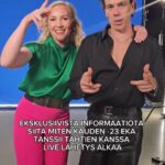 Emma Kimiläinen Instagram - A sneak peek into how we enter the stage on the first live show of the Dancing With The Stars 🇫🇮 . Kuka on kuka? @tanssiitahtienkanssa @mtv3suomi @mtvkatsomo #mtvttk #tanssiitähtienkanssa #ttk #mtv3suomi #mtvkatsomo