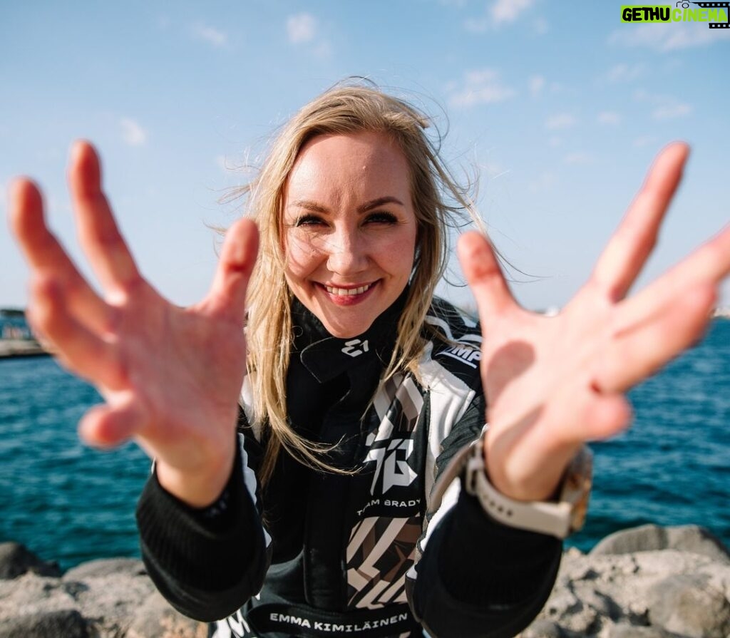 Emma Kimiläinen Instagram - When race week is so close you can almost touch it... ⏳ Round 1, Jeddah: 2-3 February 2024. ⚡ #E1Series #E1JeddahGP