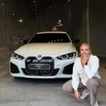 Emma Kimiläinen Instagram - New car day! 😍 From BMW iX xDrive40 to this beauty BMW i4 M50. Absolutely loved the iX, such a great, elegant, classy, and high profile car, but 4-series might be my all time favourite from BMW, so I'm thrilled to get the powerful M sport version of the fully electric i4. 😍 Happy days! @hedinautomotivefinland @bmw.suomi @bavaria_airport #hedinautomotivefinland #electrified #bmwelectrified #hedinautomotive #bavaria #bavariafinland #bavariaairport #bmwsuomi #BMW #bmwi4m50 #bmwi4